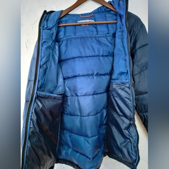 Hawke & Co Men's Dark Blue Puffer Jacket - Picture 5 of 11